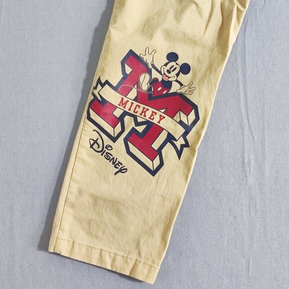 Disney X Tommy Hilfiger chino pants men's size 30/30 Tan Celebrate Mickey Mouse - Picture 13 of 16